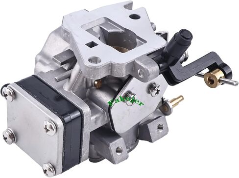 Carburetor Carb 6E8-14301-00 6E81430100 Compatible with Yamaha Outboard 9.9HP 15HP 9.9 15 2 Stroke 86-93 684-14301 in Saudi Arabia