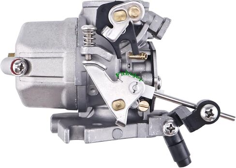 Carburetor Carb 6E8-14301-00 6E81430100 Compatible with Yamaha Outboard 9.9HP 15HP 9.9 15 2 Stroke 86-93 684-14301 in Saudi Arabia