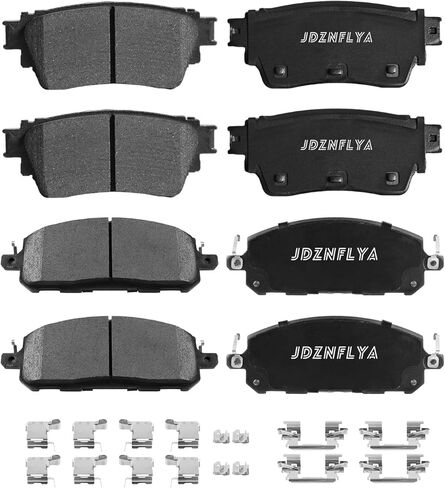 D2413 2391 Ceramic Brake Pads For 2022-2024 Infiniti QX60/Nissan Pathfinder/ARIYA/Mitsubishi Outlander 4-Wheel Set Ceramic Disc Brake Pads in Saudi Arabia