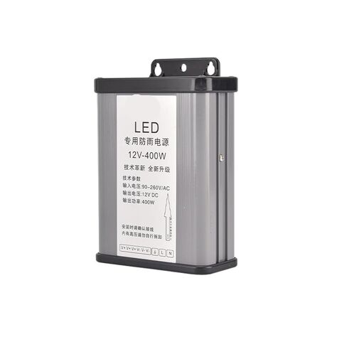 1pcs F-400-12 Outdoor LED Rainproof Switch Power Supply 12V 400W Advertising Sign Luminous Word Drive Transformer Voltage Stabilizer in Saudi Arabia