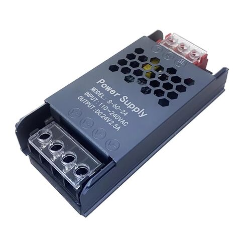 1pcs 60W Switching Power Supply Lighting Driver 12V5A Lamp Adapter 24V2.5A(24V 60W) in Saudi Arabia