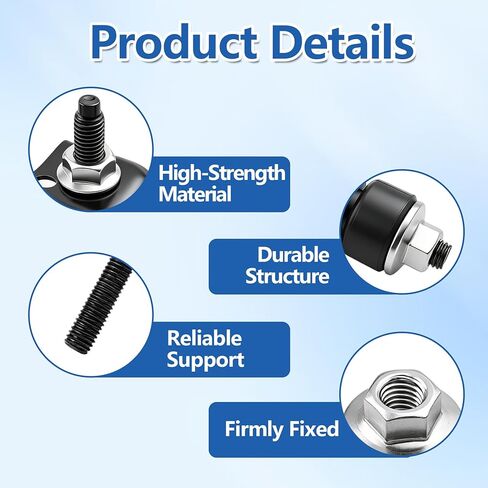 2Pcs Front Bumper Bracket Mounting Kit Fit for Toyota Pickup 1989-1995 4Runner 1990-1995 T100 1993-1998 Bumper Support Bracket Replace 52145-89102 90540-08018 in Saudi Arabia