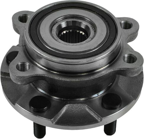TRQ Steering Knuckle Wheel Hub Bearing Assembly Set Compatible with Scion tC Toyota RAV4 in Kuwait