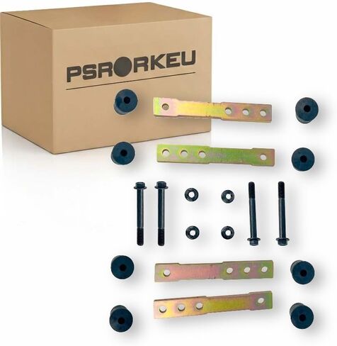 ‎Psrorkeu - Rear 1" 2" 3" 4" Lift Leaf Spring Shackle Kit for Chevy Camaro Pontiac Firebird 1976-1981 in Kuwait