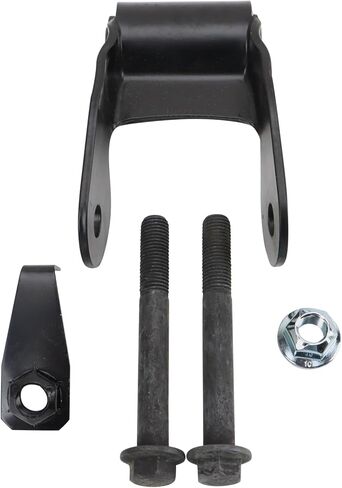 TRQ Rear Rearward Leaf Spring Shackle Compatible with 2008-2016 Ford F-250 Super Duty F-350 Super Duty F-450 in Kuwait