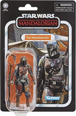 STAR WARS The Vintage Collection The Mandalorian Toy, 3.75" Scale Action Figure, Toys for Kids Ages 4 & Up in Kuwait