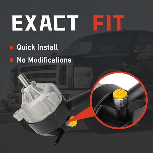 Power Steering Pump Compatible with 1990-2006 Ford F100 Ranger Aerostar Exprlorer Windstar Taurus Mercury Sable Bomba De Power Steering Pump With Pulley Replacement 20-7271 in Kuwait