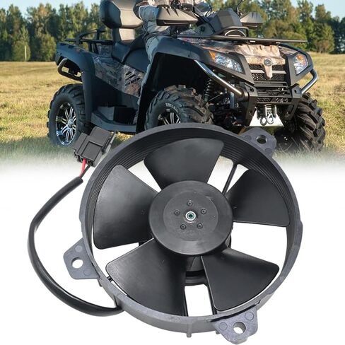 Hoypeyfiy 5.2" Puller Colling Fan 12V 30103011 Straight Paddle Blade Puller Fan 342 cfm in Kuwait