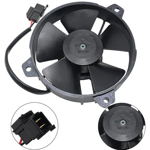 Hoypeyfiy 5.2" Puller Colling Fan 12V 30103011 Straight Paddle Blade Puller Fan 342 cfm in Kuwait