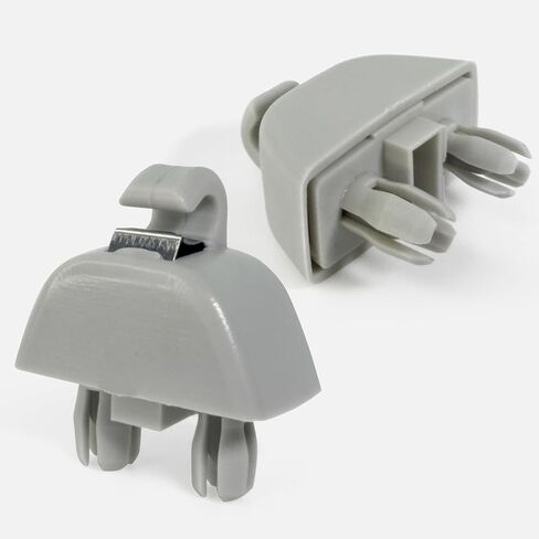 Click&Fit Sun Visor Hook Clip Bracket Compatible with Audi A6 A7 A8 S6 S7 S8 2005-2015, VW Passat 2012-2015 - Sun Visor Retainer Holder Hanger Bracket Replacement 4F0857561 6RD857561 in Kuwait