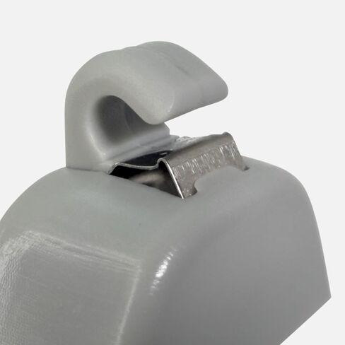 Click&Fit Sun Visor Hook Clip Bracket Compatible with Audi A6 A7 A8 S6 S7 S8 2005-2015, VW Passat 2012-2015 - Sun Visor Retainer Holder Hanger Bracket Replacement 4F0857561 6RD857561 in Kuwait