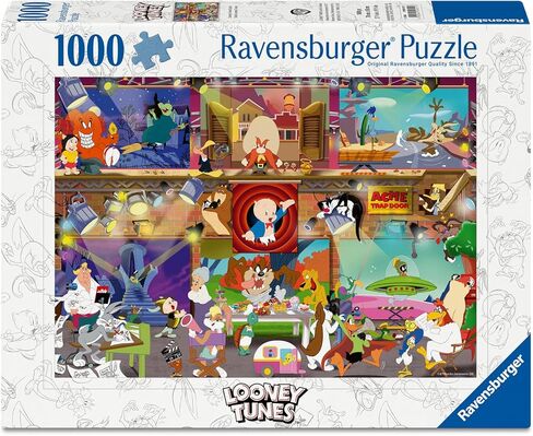 Ravensburger Looney Tunes Studio 1000 Piece Puzzle for Adults in Kuwait