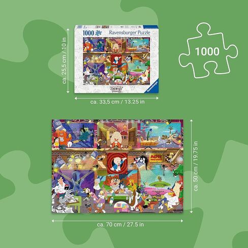 Ravensburger Looney Tunes Studio 1000 Piece Puzzle for Adults in Kuwait