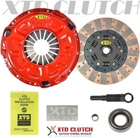 XTD Dual Friction Clutch Kit Compatible With 1975-1983 DATSUN 280Z 280ZX 280ZX-TURBO 2.8L L28E L28ET in Saudi Arabia