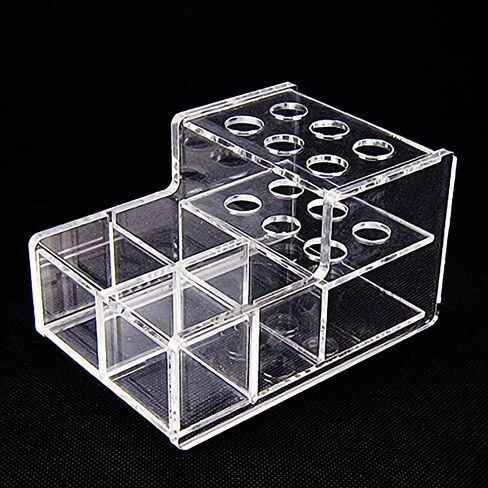 Dental Acrylic Organizer Case Resin Composite Dispenser Syringe Brush Stand Holder Dental Cement Organizer in Saudi Arabia