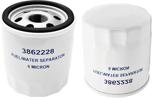 3862228 3852413 3851218 3847644 Fuel Water Separating Filter replacement For Volvo Penta carbureted & fuel injected engines 4.3, 5.0, 5.7, 5.8, 7.4, 8.1, 8.2 from 1993 and up (2 pcs) in Saudi Arabia