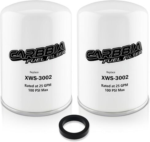 2 قطعة XWS-3002 PF-3001 فلتر الوقود فاصل المياه فلتر وقود الديزل متوافق مع سلسلة FASS التيتانيوم المتوافقة مع شاحنات مضخة وقود الديزل FASS XWS3002 PF3001 in Kuwait