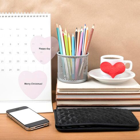 ONLYKXY Glitter Heart Shape Transparent Sticky Notes for Annotating,2.8in Pastel Color Waterproof Index Sticker Self-Stick Book Tabs Soft PET Marker Memo Pad for Home School Office (2, Pink) in Kuwait