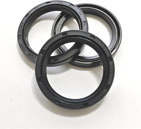 TC ID:33mm OD:40-72mm Height :4-11mm NBR Shaft Oil Seal Nitrile Double Seal for Corridor(33x47x7mm 1pcs) in Kuwait