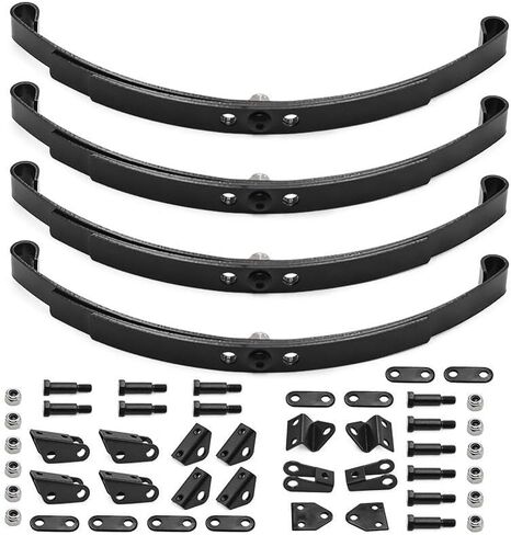 RC Toys Car Accessories 1/14 Tractor Model Car Front and Rear Hanging Hanging Ear Bracket Shock Reinforced Spring Steel Plate in Kuwait