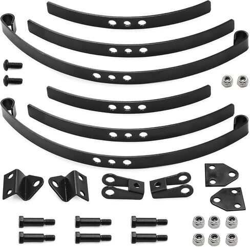 RC Toys Car Accessories 1/14 Tractor Model Car Front and Rear Hanging Hanging Ear Bracket Shock Reinforced Spring Steel Plate in Kuwait