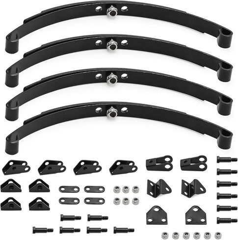 RC Toys Car Accessories 1/14 Tractor Model Car Front and Rear Hanging Hanging Ear Bracket Shock Reinforced Spring Steel Plate in Kuwait