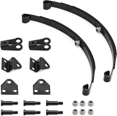 RC Toys Car Accessories 1/14 Tractor Model Car Front and Rear Hanging Hanging Ear Bracket Shock Reinforced Spring Steel Plate in Kuwait