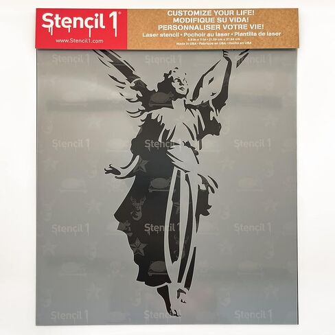 Stencil1 Stencil 8.5 x 11-inch-Angel, 8.5 x 11 in Kuwait