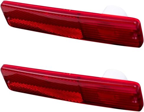 Brock Replacement Pair Set Rear Signal Side Marker Lights Compatible with 1968-1986 CJ Series J0994021 in Kuwait