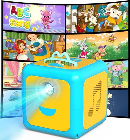 Anweller Story Projector for Kids - Starry Sky Night Light with 8 Lullabies, 8 Nursery Rhymes & Storytelling for Bedtime and Early Childhood Learning, Ages 3+ in Saudi Arabia