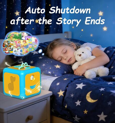 Anweller Story Projector for Kids - Starry Sky Night Light with 8 Lullabies, 8 Nursery Rhymes & Storytelling for Bedtime and Early Childhood Learning, Ages 3+ in Saudi Arabia