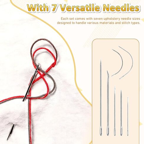 175 Yards Waxed Thread，0.5mm Brown Heavy Duty Handmade Wax Upholstery Needle Thread for Leather,Book Binding,Craft in Saudi Arabia