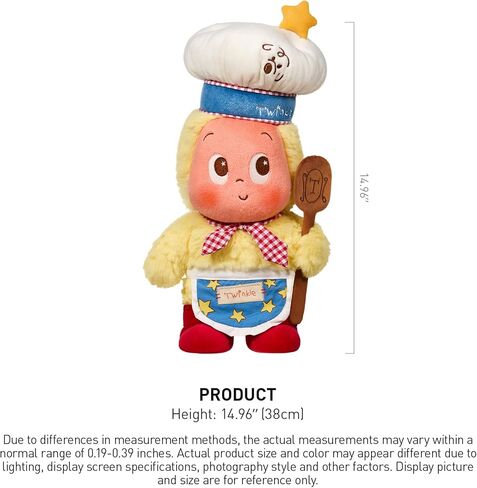 POP MART Moon Gelato Series-Baker Plush Doll, Collectible Toys Home Decorations, Holiday Birthday Gifts for Girls and Boys in Kuwait