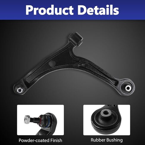 Control Arm, Replacement For Front Lower Control Arm With Ball Joint Suspension Kit Compatible With 2006-2014 Honda Ridgeline - 10 Pcs in Kuwait