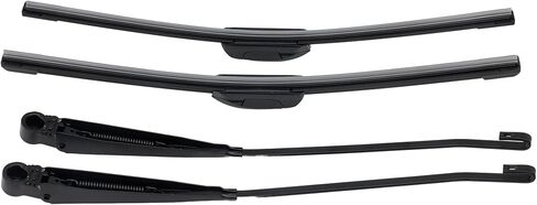 NOVAPARTS 1 Pair Front Windshield Wiper Arm & Blade Kit 42631 Compatible With Ford F-150 F-250 Bronco 1991-1996, F-350 F-Super Duty 1991-1997 Replace# F1TZ-17526-AA F4TZ-17526-A F1TZ17526AA F4TZ17526A in Kuwait