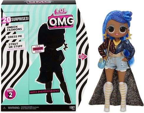 L.O.L. Surprise! O.M.G. Miss Independent Fashion Doll with 20 Surprises,Multicolor in Kuwait