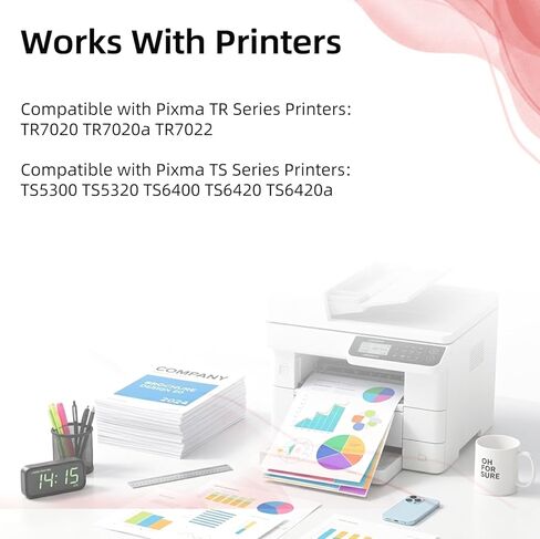 260XL Ink Cartridges Black (2 Pack) Compatible Replacement for Canon PG 260 XL PG260 PG260XL Ink Work for Cannon Pixma TR7020 TR7020a TR7022 TS6420 TS6400 TS5300 TS5320 TS6420a Series Printers in Saudi Arabia