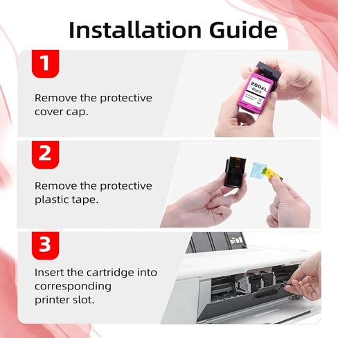260XL Ink Cartridges Black (2 Pack) Compatible Replacement for Canon PG 260 XL PG260 PG260XL Ink Work for Cannon Pixma TR7020 TR7020a TR7022 TS6420 TS6400 TS5300 TS5320 TS6420a Series Printers in Saudi Arabia