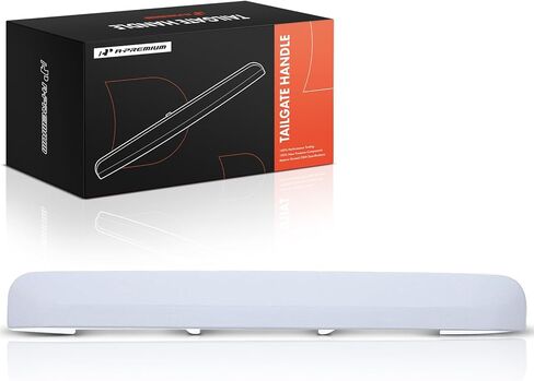 A-Premium Tailgate Liftgate Handle Garnish - Compatible with Scion xB 2004 2005 2006, White 040, Plastic, Replace# 76811-52122-A, 7681152122A in Kuwait