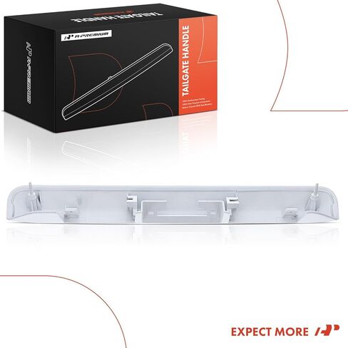 A-Premium Tailgate Liftgate Handle Garnish - Compatible with Scion xB 2004 2005 2006, White 040, Plastic, Replace# 76811-52122-A, 7681152122A in Kuwait