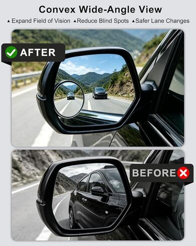Glass Mirror with Heated Fit for Honda CR-V 2012-2016 HR-V 2016-2022, Left Driver Side Mirror Replaces 76203T0AC01 76203T7W306 in Saudi Arabia