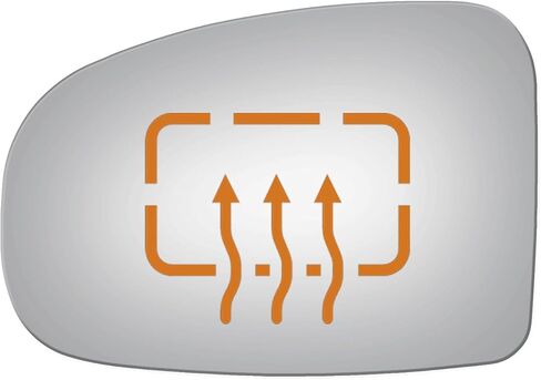 Burco 4313H Driver Side Power Replacement Mirror Glass Heated for 2010-2015 TOYOTA PRIUS in Kuwait