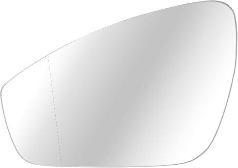 Passenger Side Heated Mirror Glass Fit for Volkswagen Tiguan 2025-2026 ID.4 2023 2024 2025 2026 Replace 57N857522 57N857522B 11K857522 11K857522B, with Back Panel Pry Tool Blue Films & Convex Mirrors in Kuwait