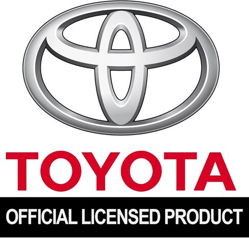 AU-TOMOTIVE GOLD Leather Key Ring for Toyota Land Cruiser (Brown) in Kuwait
