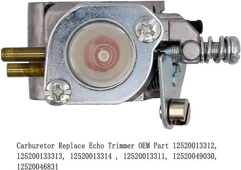 Compatible with C1U-K29 Carburetor for Echo C1U-K47 C1U-K52 SRM2100 SRM2110 SHC1700 SHC2100 12520048733 12520048732 with Repower Kit for Power Pruner Trimmer - Repalces Zama Carburetor Kit in Saudi Arabia