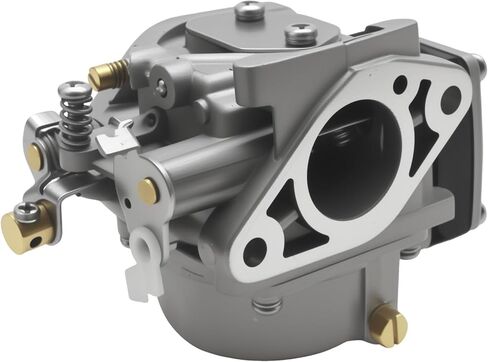 6G1-14301-00 Boat Motor Carburetor Assy, Replacement for Yamaha 6hp 8hp 2-Stroke Outboard Engine, Replaces 6G1-14301-01 in Kuwait