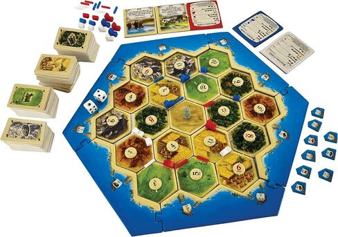 World's Smallest Catan Miniature Board Game | Travel Game | Game for Adults and Family | Adventure Board Game | for Ages 10 and up in Saudi Arabia
