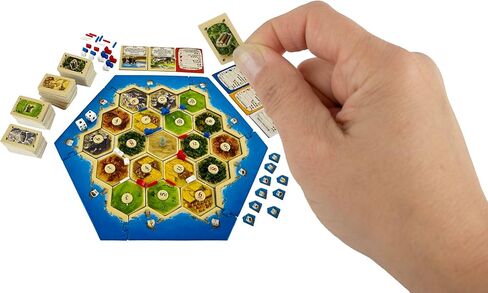 World's Smallest Catan Miniature Board Game | Travel Game | Game for Adults and Family | Adventure Board Game | for Ages 10 and up in Saudi Arabia