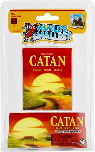 World's Smallest Catan Miniature Board Game | Travel Game | Game for Adults and Family | Adventure Board Game | for Ages 10 and up in Saudi Arabia