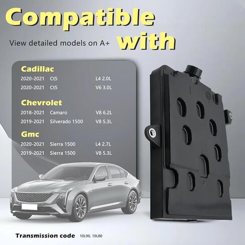 10L90 10L80 Automotive Trans Transmission Filter Kits Oil Pan Gasket Compatible with Tahoe Yukon Suburban Escalade Esv Camaro Ct5 Ct6 Sierra Silverado 1500 Yukon Xl 18-22# 24273800 in Kuwait